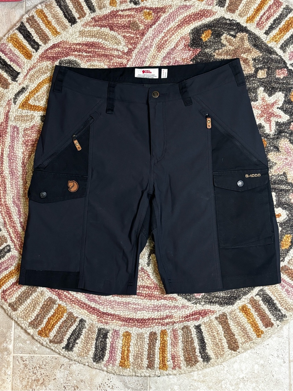 Fjällräven Abisko Nikka Curve Shorts in black